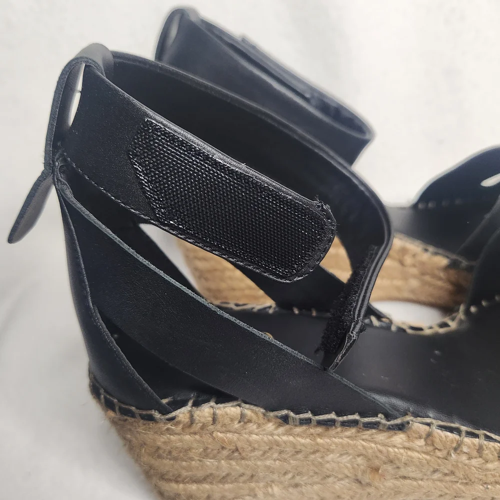 Franco Sarto Espadrille Platform Wedge Sandals